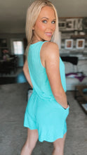 Load image into Gallery viewer, Mint Romper