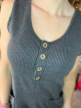 Load image into Gallery viewer, Ribbed Romper