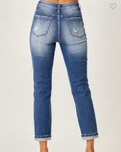 Load image into Gallery viewer, Sequin Patch Jeans