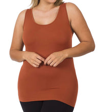 Load image into Gallery viewer, Curvy Seamless compression Tank