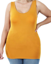 Load image into Gallery viewer, Curvy Seamless compression Tank