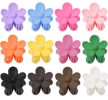 Load image into Gallery viewer, Mini Flower Hair Claw Clips