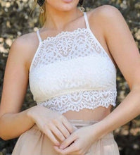 Load image into Gallery viewer, High Neckline Lace Bralette