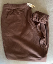 Load image into Gallery viewer, Curvy Chocolate Fleece lined Joggers
