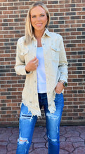 Load image into Gallery viewer, Stone Denim Shacket