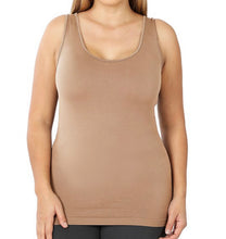 Load image into Gallery viewer, Curvy Seamless compression Tank