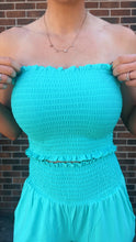 Load image into Gallery viewer, Mint Tube Top and Matching Pants
