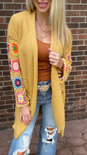 Load image into Gallery viewer, Crochet Sleeve Cardigan
