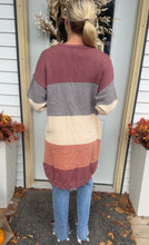 Load image into Gallery viewer, Heavyweight Mauve Cardigan
