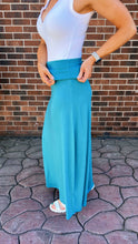 Load image into Gallery viewer, Dusty Teal Maxi Skirt
