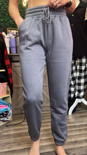 Load image into Gallery viewer, Charcoal Fleece Joggers
