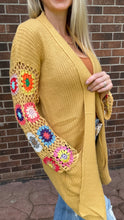 Load image into Gallery viewer, Crochet Sleeve Cardigan
