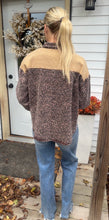 Load image into Gallery viewer, Leopard Denim Jacket
