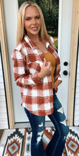Load image into Gallery viewer, Rust Plaid Flannel
