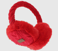 Load image into Gallery viewer, CC Cable Knit Earmuffs

