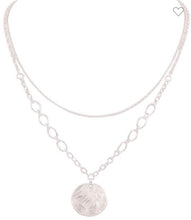 Load image into Gallery viewer, Pendant Layered Chain Necklace
