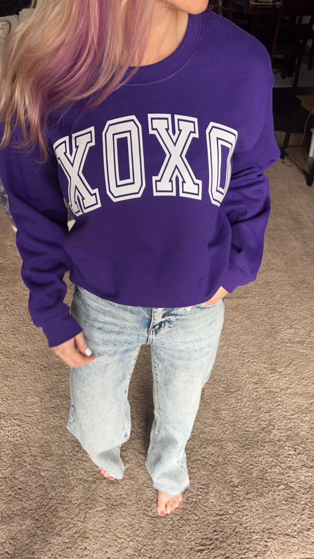 XOXO purple