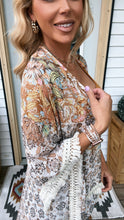 Load image into Gallery viewer, Fall Floral Duster Kimono

