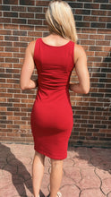 Load image into Gallery viewer, Classic Red Midi Dress
