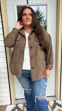 Load image into Gallery viewer, Mocha Corduroy Shacket
