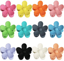 Load image into Gallery viewer, Large Flower Hair Claw Clips
