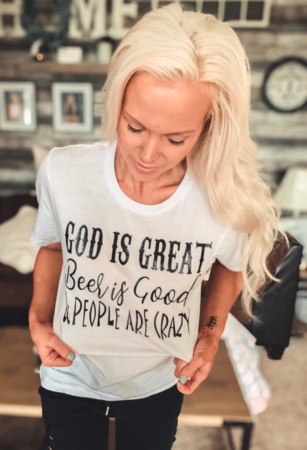 God is Great Beer is good