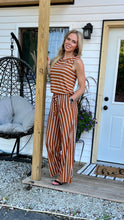 Load image into Gallery viewer, Almond and Ivory Jumpsuit
