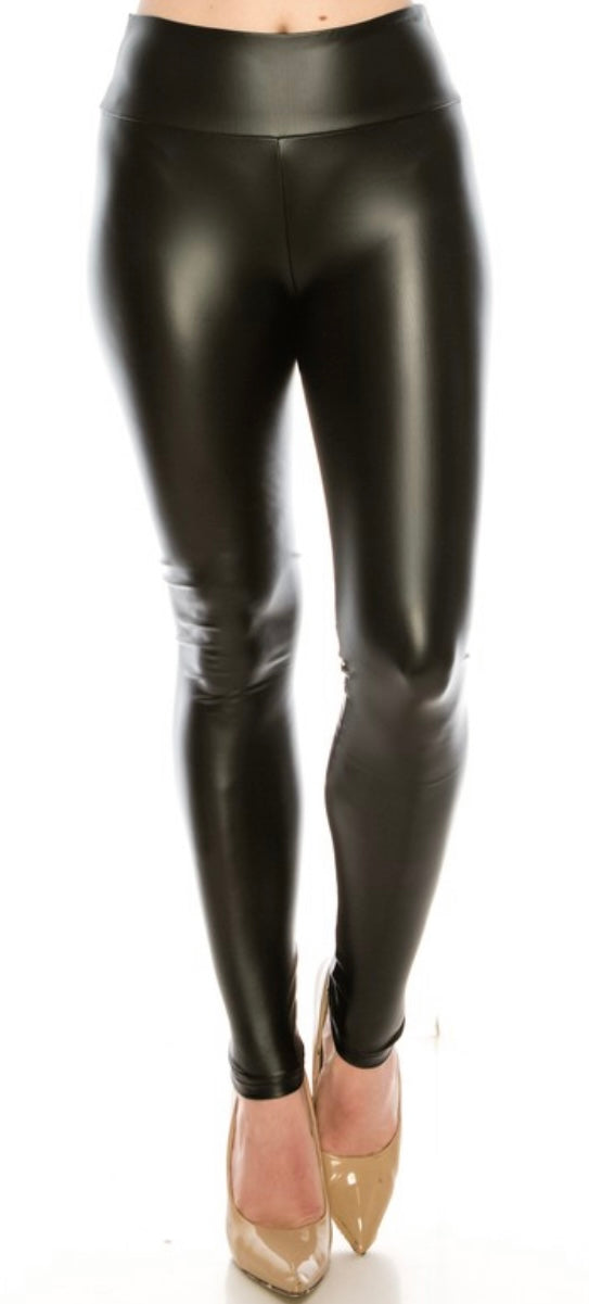 Faux Leather Leggings