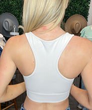 Load image into Gallery viewer, Taupe Racerback Sport Bra
