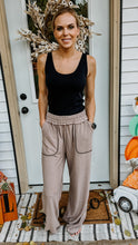 Load image into Gallery viewer, Ash Mocha Comfy Pants
