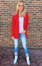 Load image into Gallery viewer, Red Button Blazer
