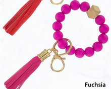 Load image into Gallery viewer, Silicone Keychain Bracelet
