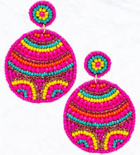 Load image into Gallery viewer, Party Ball Beaded Earrings
