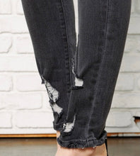 Load image into Gallery viewer, Gray/Black Kan Can Jeans
