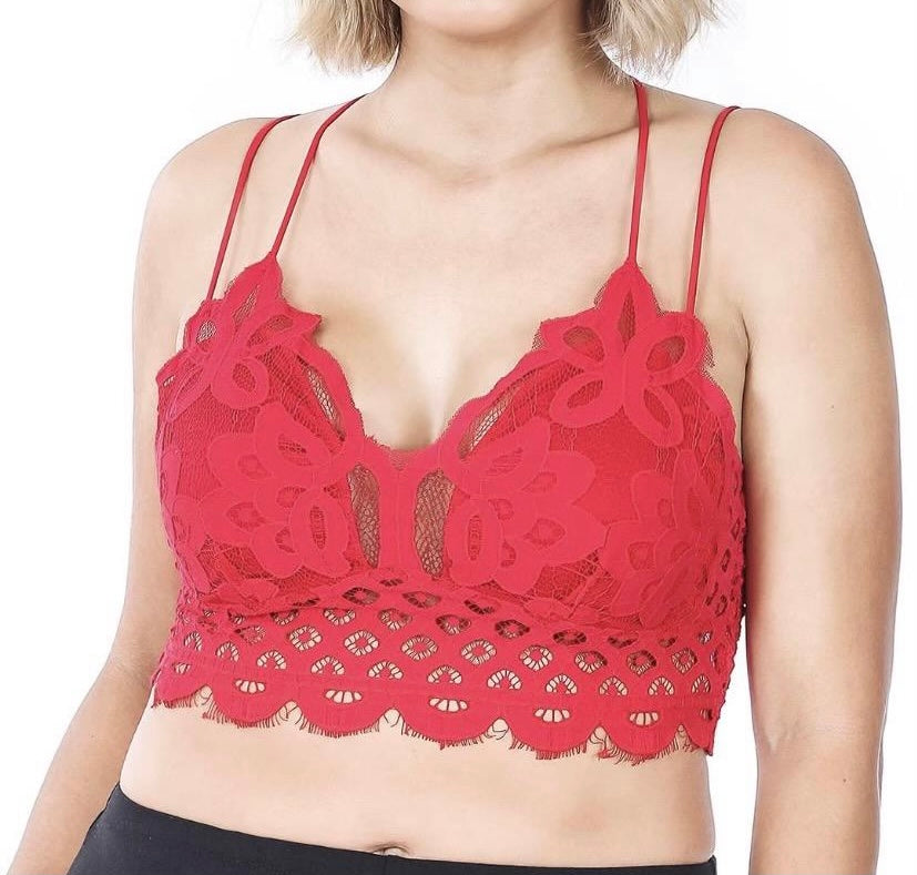 Curvy Lace Bralette