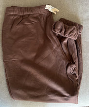 Load image into Gallery viewer, Curvy Chocolate Fleece lined Joggers
