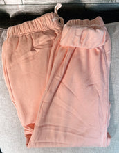 Load image into Gallery viewer, Blush Pink Fleece lined Joggers
