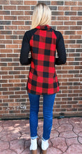 Load image into Gallery viewer, Buffalo Plaid Cowlneck Sweater
