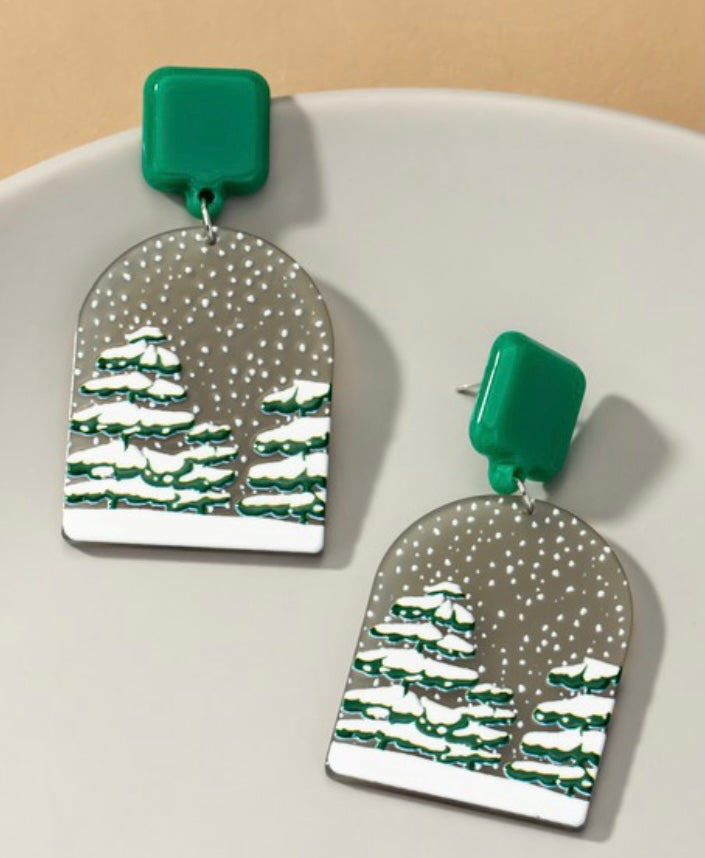 Snow Covered Chirstmas Tree