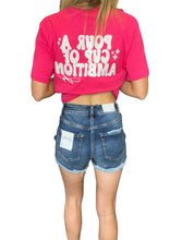 Load image into Gallery viewer, Darkwash Rolled Hem Shorts
