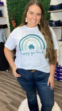 Load image into Gallery viewer, Curvy Happy Go Luck Shamrock
