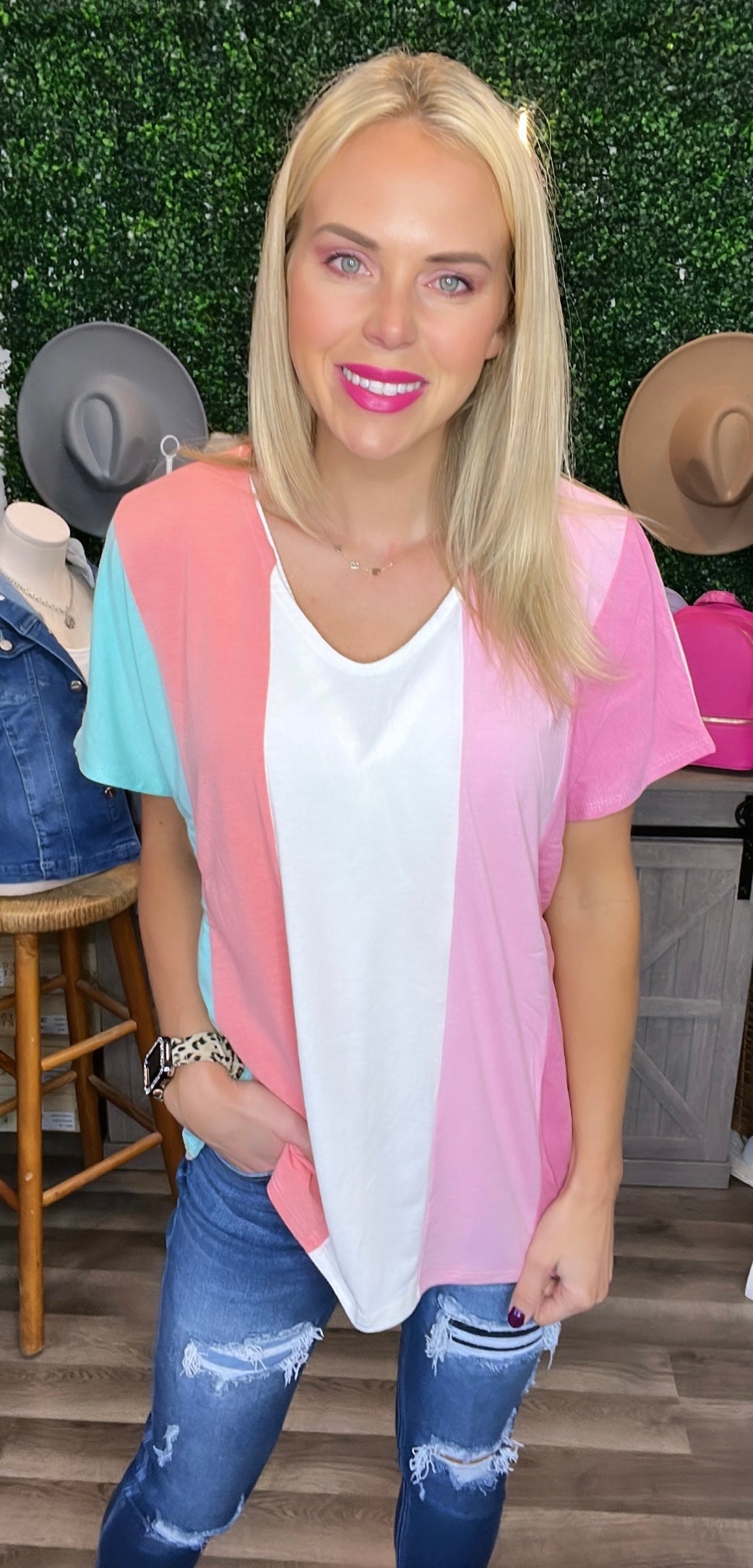 Spring Block Top